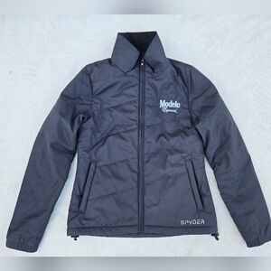 Spyder MODELO Especial Navy Light Puffer Ski Jacket –Women Size 6 – Style 661858